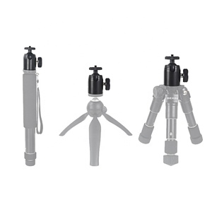 d'appareil photo montage trépied 360 degrés pivotant 1/4 vis mini <span class=keywords><strong>rotule</strong></span> adaptateur pour APPAREIL PHOTO REFLEX NUMÉRIQUE Gopro - Product Image 6