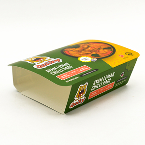 Tùy chỉnh đầy đủ màu in không thấm nước các tông thực phẩm <span class=keywords><strong>container</strong></span> bao bì tay áo giấy cho thực phẩm đông lạnh hộp - Product Image 3