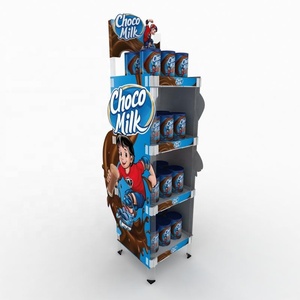 Retail Store KitKat Chocolate Boxes Display Stand Custom Plastic POS Display Stand Chocolate Bar Merchandise Display Stand