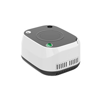 Nouveau design clinique hospitalière pour la toux rhinite Jet nébulisateur Inhalateur portable Compresseur à piston à faible bruit Nébuliseur