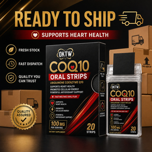 Bandes orales de CoQ10 en gros avec vitamine E, formule de supplément antioxydant sans eau nécessaire - Product Image 4