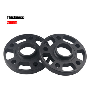 Forged Aluminum Alloy Wheel <b>Spacer</b> Adapter 57.1mm Bore 12mm 15mm 20mm for VW Audi - Product Image 4