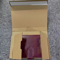 Haute qualité 2mm E flûte carton ondulé livre Wrap boîte finition mate écologique torsion Mailer pour l'emballage de livre