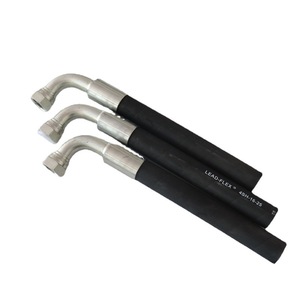Manguera de caucho de alta presión Qiang Hai con pared de 5.7 mm de espesor y cubierta exterior de nitrilo para soporte hidráulico en minas de carbón - Product Image 4