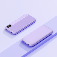 Batterie externe à charge rapide avec affichage numérique PD22.5W, ultra-mince, double USB, support Li-polymère 20000mAh, charge super rapide