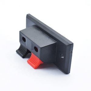 WP bên ngoài chuối Jack 2pin Loa khuếch đại dây Clip âm thanh ổ cắm WP2-1 2 cực LED mùa xuân thiết bị đầu cuối chuyển đổi - Product Image 4