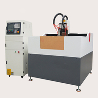 Alles In Één Frezen Cnc Router Machine Fabrikant 6060 Metaal Met Boorkop Tapping Machine Voor Aluminium China