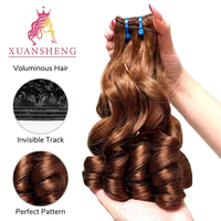 Extensions de cheveux humains vierges vietnamiens 100% naturels, grade 10A, Remy, double trame, pour tissage, vente en gros 4 #    10-24 pouces