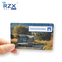 Transport-Bus-Metro-Karte UID Gedruckt 13,56 MHz MIFARE Plus X 2K 7Byte Smart Chip RFID-Karte