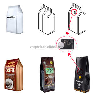 Machine à emballer verticale de riz de haricots de sac de joint de quadruple de fond de bloc automatique avec la valve de dégazage - Product Image 6