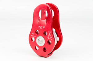 20kN шаровой подшипник из алюминиевого сплава легкий фиксированный боковой пластинчатый шкив для скалолазания - Product Image 3