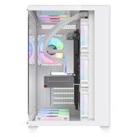 Gabinete de PC para Juegos Ruix Aerospace Promax Full-View, Grande, ATX, con Cristal Templado, Multiusos, Silencioso, en Existencia