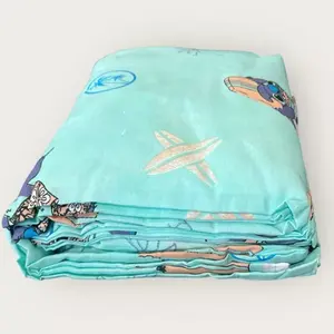 Juego de Sábanas Dobles de Algodón con Estampado de Dibujos Animados, 3 Piezas, Ropa de Cama para el Hogar - Product Image 4