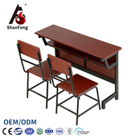 Ensemble Table et Chaises Deux Places de Haute Qualité pour Étudiants - Mobilier Scolaire, Bureau à Domicile, Salon - Moderne et Durable - Vente en Gros