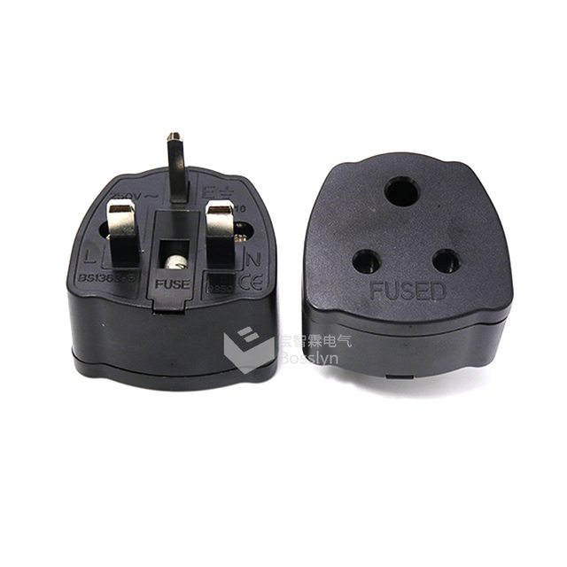 INDIA to LONDON in UK/UNITED KINGDOM Travel Adapter Plug for India to EUROPE Type G Power Plugs