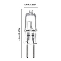 G9 G4 G5.3 220V 25W 35W 40W 60W Lampe murale à ampoule halogène résistante aux hautes températures pour four