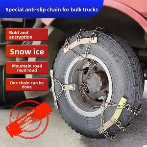 Catene da Neve Universali Antiscivolo per Pneumatici da Camion 6.50-16 e 7.00-16, Nuove, in Materiale di Qualità - Product Image 3