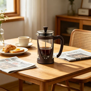 Cafetière à piston <span class=keywords><strong>petite</strong></span> taille, idéale pour le café du matin, saveur maximale, avec filtration supérieure - Product Image 1