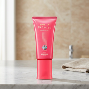 Crème de soin capillaire BioSilk 2-en-1 100 ml : Activateur de kératine et protection solaire - Product Image 2