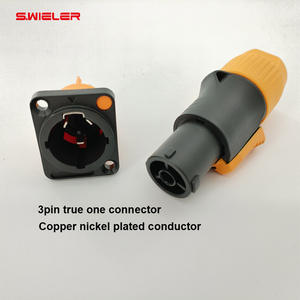 <span class=keywords><strong>Prise</strong></span> femelle 3 pôles Powercon True 1 mâle à verrouillage par torsion <span class=keywords><strong>Prise</strong></span> <span class=keywords><strong>jack</strong></span> 3 broches carrée compatible avec le NAC3MX-W <span class=keywords><strong>Neutrik</strong></span> NAC3MPX - Product Image 6