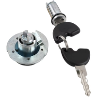 Kit de serrures pour scooter 50cc 2 temps ou 4 temps pour Piaggio Zip 50 Rai Vespa ET2 Interrupteur principal Giler 573512 298581