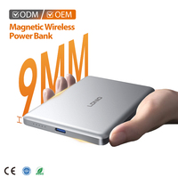 LDNIO PQ32 5000mAh Batterie Externe Magnétique Ultra Mince 9mm Légère Chargeur Sans Fil pour iPhone Fourniture en Gros OEM