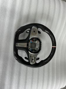 Volant de haute qualité adapté aux BMW Série 3, 5, 7, X3, X5, version M, volant en fibre de carbone F30 F10 G11 G01 F15 - Product Image 4