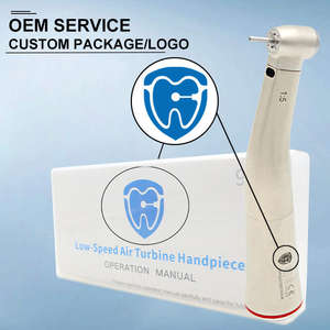 Denshine-pulidor Dental de 6 pines de colores, con flujo de dientes, Cartucho de contraángulo de 45 grados, pieza de mano Dental de alta velocidad - Product Image 3