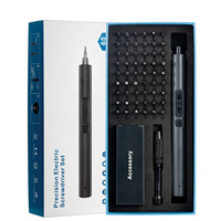 Mini tournevis de précision portable rechargeable pour le démontage et l'entretien à domicile, ensemble de tournevis électriques à couple magnétique