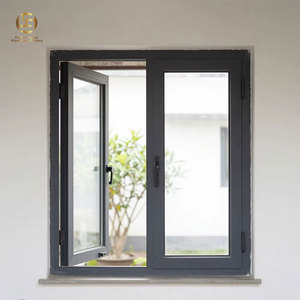 <span class=keywords><strong>Prix</strong></span> de gros pour fenêtres sur mesure 	 Fenêtres modernes NFRC AS2047 pour maison et complexes de bureaux, fenêtres à battants en aluminium - Product Image 1