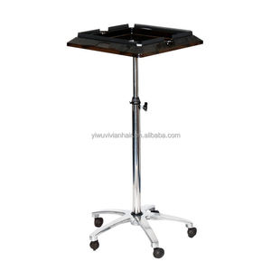 Estante para trenzar el cabello, soporte para extensión de cabello trenzado con 5 pinzas para seccionar el cabello, 2 peines de cola de rata para estilista - Product Image 5