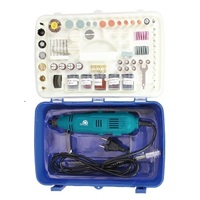 Kit de meuleuse électrique multifonction professionnelle 135W, 125 pièces, mini perceuse de polissage et graveur polyvalent pour bricolage