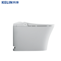 Toilette intelligente de luxe européenne et australienne à poser au sol avec télécommande, auto-nettoyante, cuvette allongée et chasse d'eau par siphon