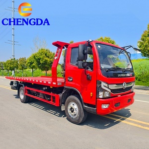 Nouveau Dongfeng 5, 8, 10, 12 tonnes, camions <span class=keywords><strong>de</strong></span> <span class=keywords><strong>remorquage</strong></span> et <span class=keywords><strong>de</strong></span> dépannage à plateau plat (1 à 2 plateaux) avec treuil, conduite à gauche (LHD) et conduite à droite (RHD), à vendre - Product Image 1