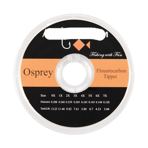 <span class=keywords><strong>2X</strong></span> <span class=keywords><strong>3X</strong></span> 4X 5X 6X Fluorocarbone Tippet Fly Line Fly Fishing Tippet Line 50m/55yds - Product Image 1