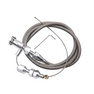 Kit de Cable de Acelerador Trenzado Hoso Racing de 36 Pulgadas de Aleación de Aluminio para Accesorios Automotrices Chevrolet - Product Image 1