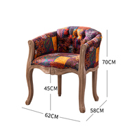 Fauteuil de salon traditionnel en bois massif Zhongzhiyi, meubles de maison haut de gamme