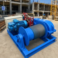 Treuil électrique à câble 5 tonnes avec télécommande filaire certifié CE, treuil de levage industriel pour grues automatiques, bateaux et remorquage de marchandises