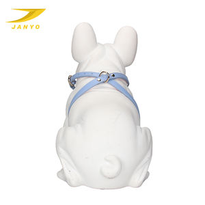 अनुकूलित व्यक्तिगत वास्तविक चमड़े और शाकाहारी चमड़े के कुत्ते कॉलर नीले समायोज्य कुत्ते कॉलर - Product Image 6