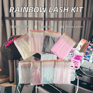 แปรงมาสคาร่าแบบใช้แล้วทิ้ง ยี่ห้อ Private Label รุ่น Rainbow Lash Spoolie แบบพกพา - Product Image 2