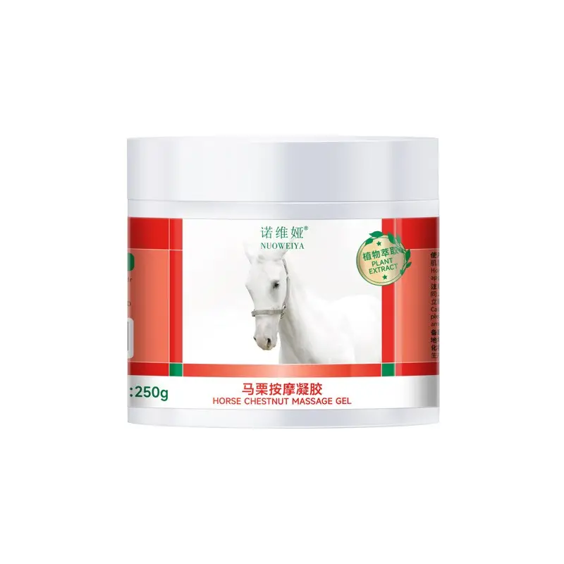 Private Label 250ml Plant Extract Muscle Heating Extra Stark Warming Gel Horse Chestnut Massage Gel