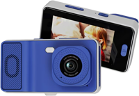 Kamera Digital Mini portabel untuk anak-anak, Penyimpanan MicroSD Sensor pencitraan MP3 CMOS tinggi 1080p Video 4K layar sentuh
