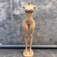 Mannequins de vitrine grandeur nature sans tête en PE pour femme adulte, modèle YF-001, extra grands, avec poitrine et fessiers prononcés, de l'usine de Guangzhou