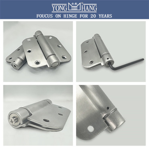 304 Cửa Thép Không Gỉ Bản Lề Tự Động Phụ Kiện Phần Cứng Tự Đóng Mùa Xuân Bản Lề Tự Đóng Cửa Thủy Lực Mùa Xuân Cửa Bản Lề - Product Image 4