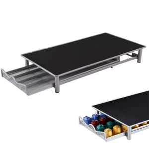 2024 nouveau design Durable comptoir dosettes de café stockage 40 pièces café capsule Rack compatible <span class=keywords><strong>pour</strong></span> dosettes <span class=keywords><strong>Nespresso</strong></span> - Product Image 2