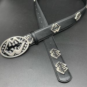 Ceinture vintage Western Cowboy Cowgirls pour homme, style Y2K gothique punk rock, en cuir PU clouté avec boucle en alliage - Product Image 3
