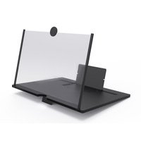 Amplificateur d'Écran de Téléphone Portable Nouveau Type Rétractable Haute Définition 10 Pouces 3D Loupe Vidéo pour Écran Mobile
