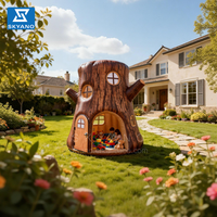 Tente gonflable personnalisée en forme de tronc d'arbre, tente de maison dans les arbres pour la publicité, la décoration et les accessoires de scène