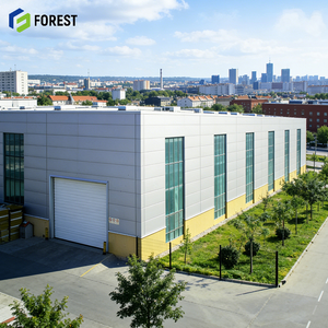 Almacén Logístico Moderno Resistente a la Intemperie, Estructura de Acero de Alta Resistencia, Taller/Almacén - Product Image 1