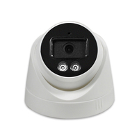 Caméra de sécurité intelligente pour la maison POE 5MP HD avec vision nocturne couleur, audio bidirectionnel pour une utilisation en intérieur